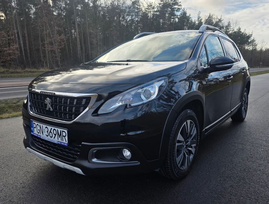 Peugeot 2008 *ŚwiatłaLED*Parktroniki*Automat*PółSkóry*Navi*