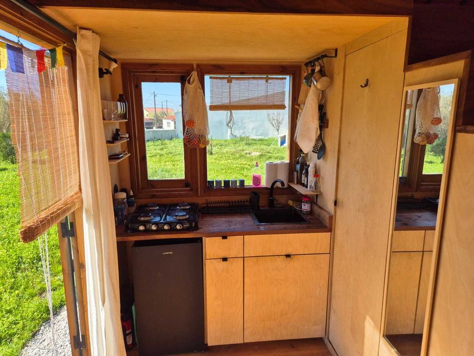 Tiny house on wheels, Casa Móvel, Madeira, Totalmente Equipada, Eco-friendly, Off-grid Living