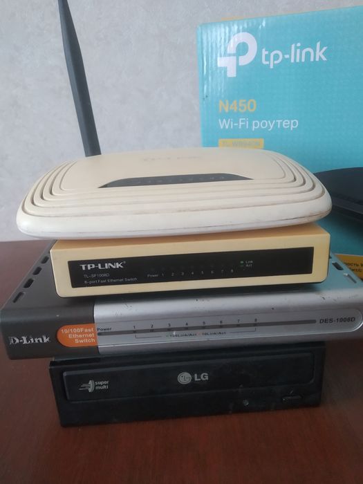 TP-Link TL-WR940N ,  TL-WR741ND , D-LINK, TP-LINK, DVD Rewriter