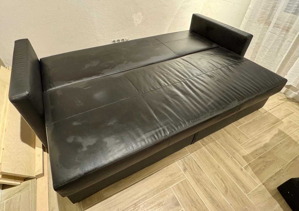 Sofá cama IKEA modelo FRIHETEN como novo, preto. Nunca usado como cama