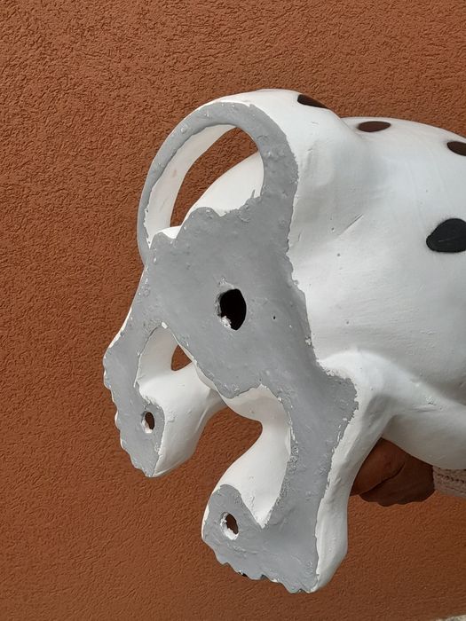 CÃO de Loiça Dálmata Grande 80 cm - cerâmica feito em PORTUGAL novo