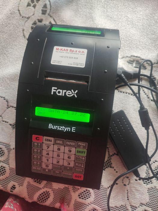 Kasa Farex Bursztyn E