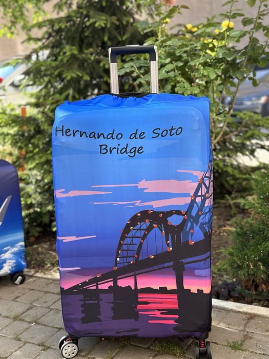 Чехлы на чемодан все размеры, s, m, l ,