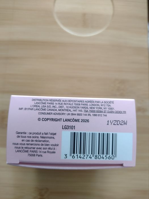 Lancome renergie Duo set