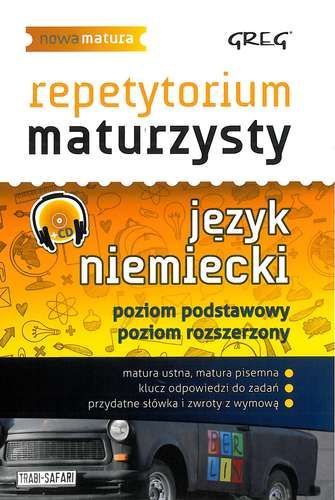 Język Niemiecki. Repetytorium Maturzysty + Cd Greg Nowa Nieużywana