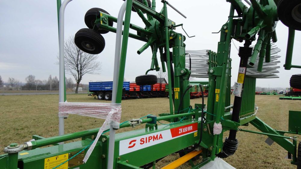 Zgrabiarka dwukaruzelowa Sipma ZK 650 Wir