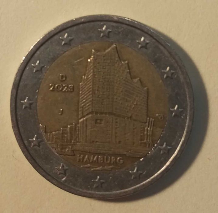 9 Moedas de Euro comemorativas Alemanha