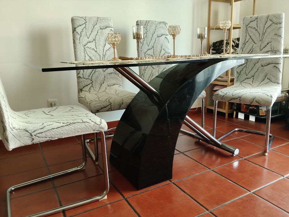 Mesa Jantar Vidro