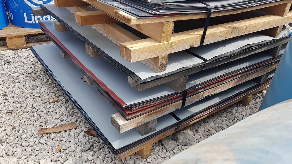 Blacha płaska obróbkowa w arkuszach powlekana poliester połysk mat