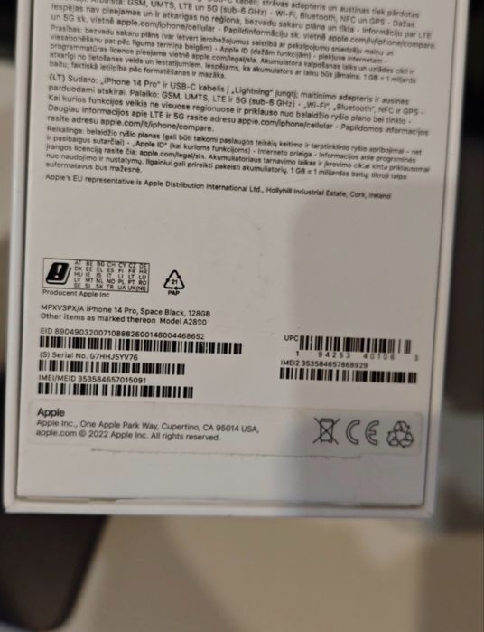 Iphone 14 pro igla