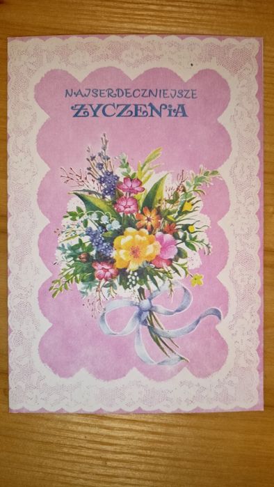 Telegramy ślubne z XX w.