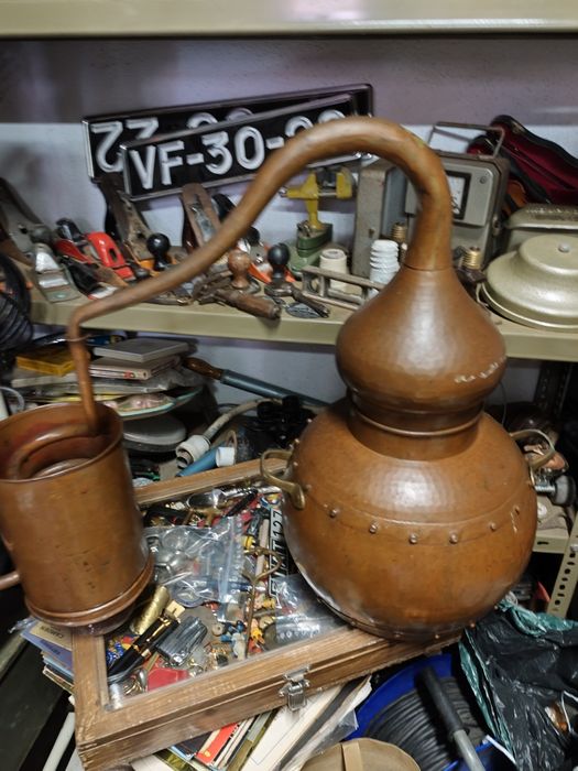 Alambique antigo 10l