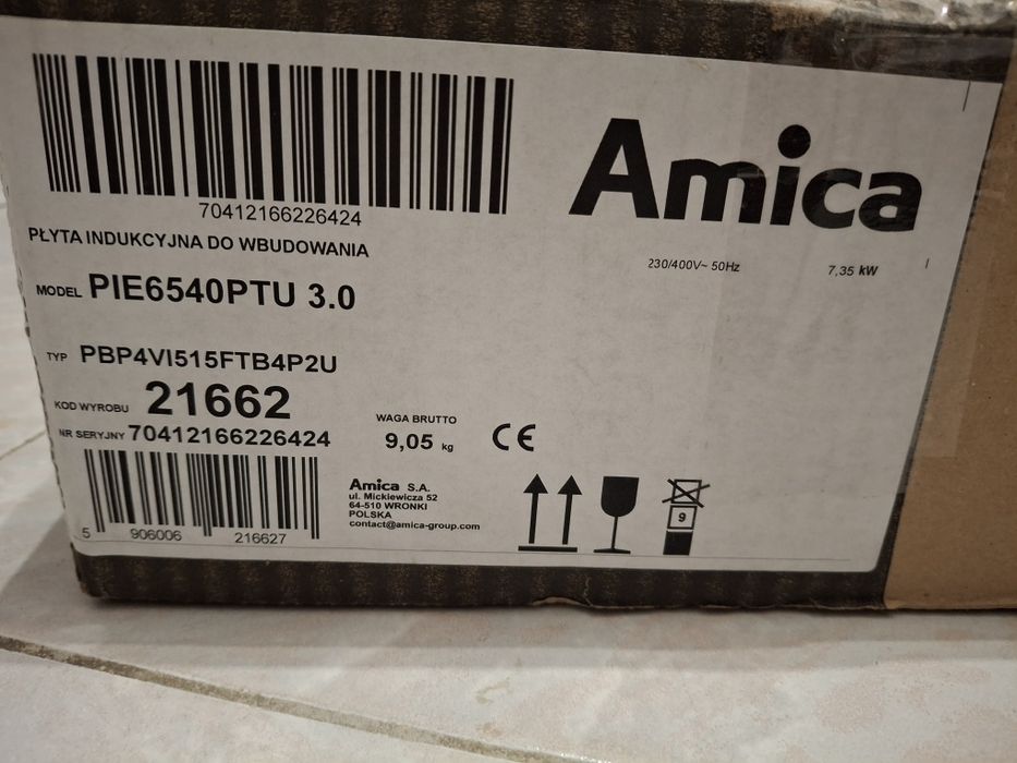 Płyta indukcyjna Amica