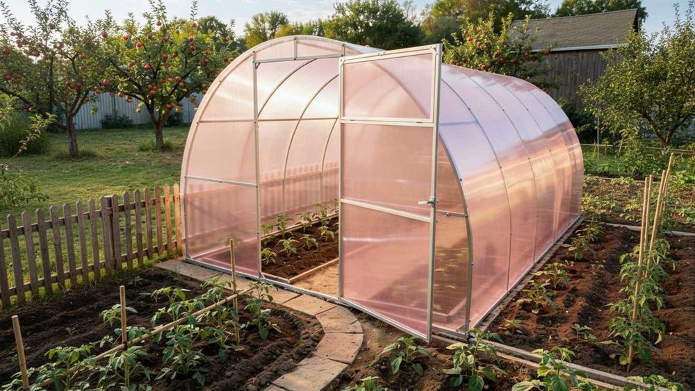 Szklarnia z poliwęglanu Nano POLSKI PRODUCENT 3x4 3x6 3x8 3x10