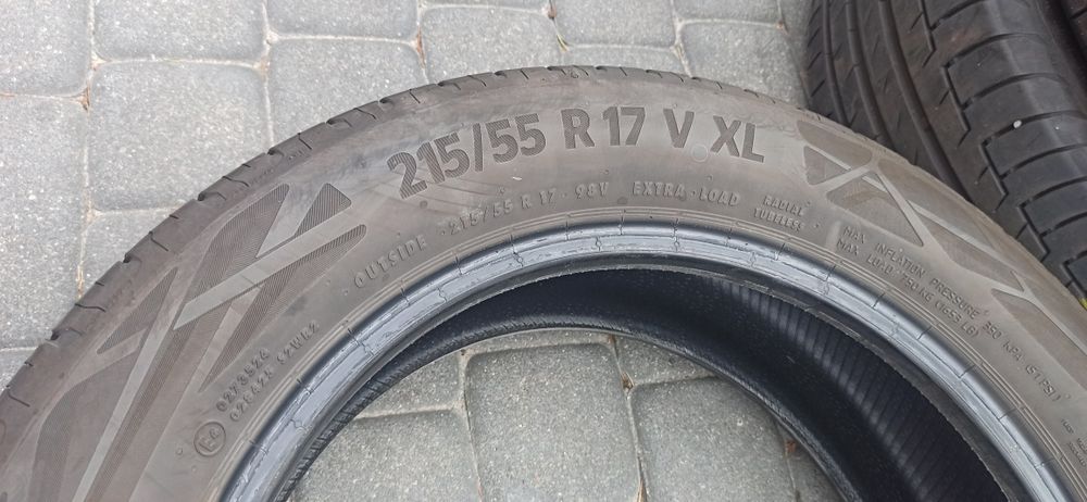 2 x Continental EcoContact 6 215/55 R17 98V XL  2023r