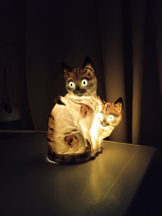 Светильник, ночник  Кошки Германия