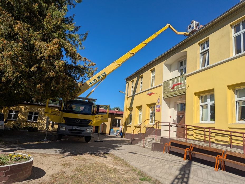 Usługi dźwigowe do 110 ton