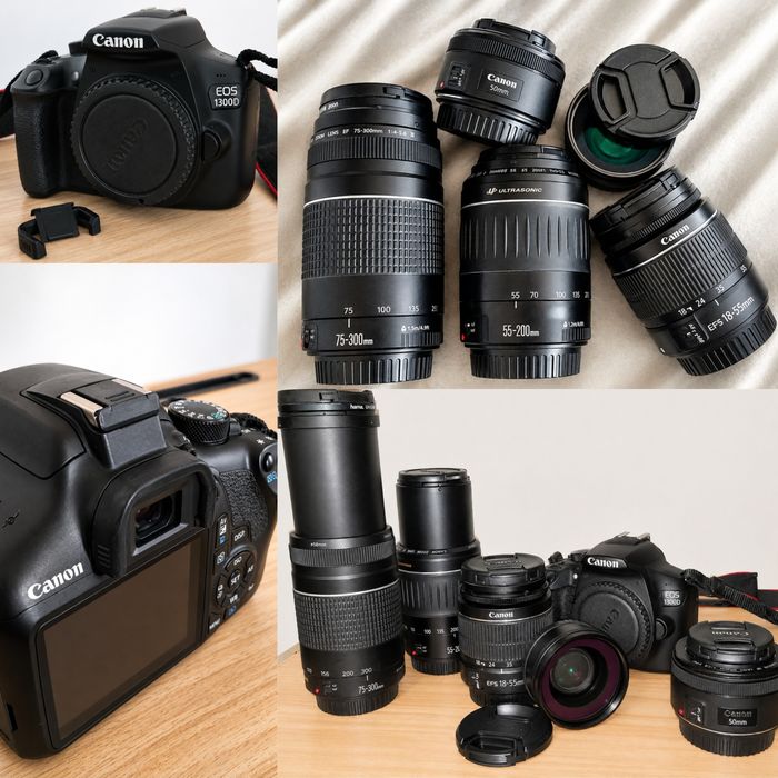 Câmera Fotográfica Canon e Lentes Canon Originais, Venda de Kit Completo: Fotografias / Fotos / Fotógrafo