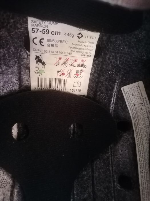 Toque/Capacete de equitação