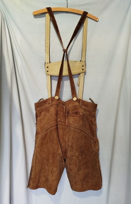 Шорты ледерхозены замшевые р. 50-56. Германия.