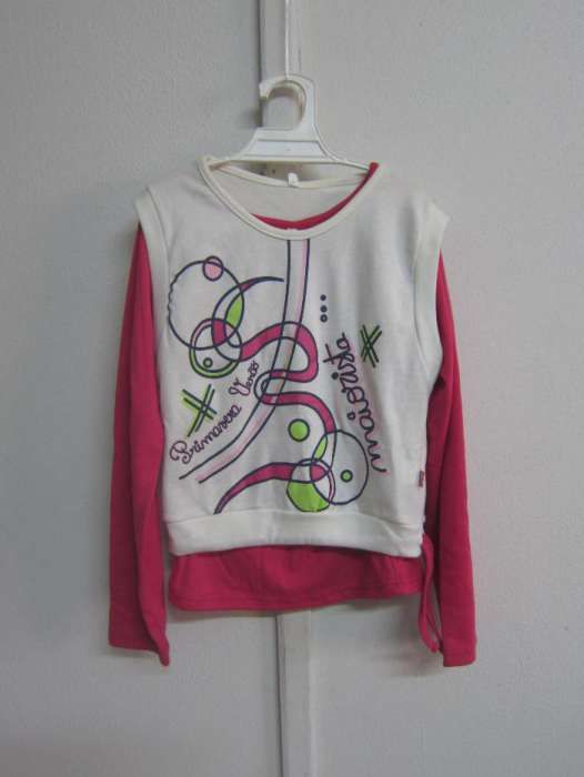 Camisola de Menina Maiorista 12 anos 2 peças - camisola Rosa Escuro e