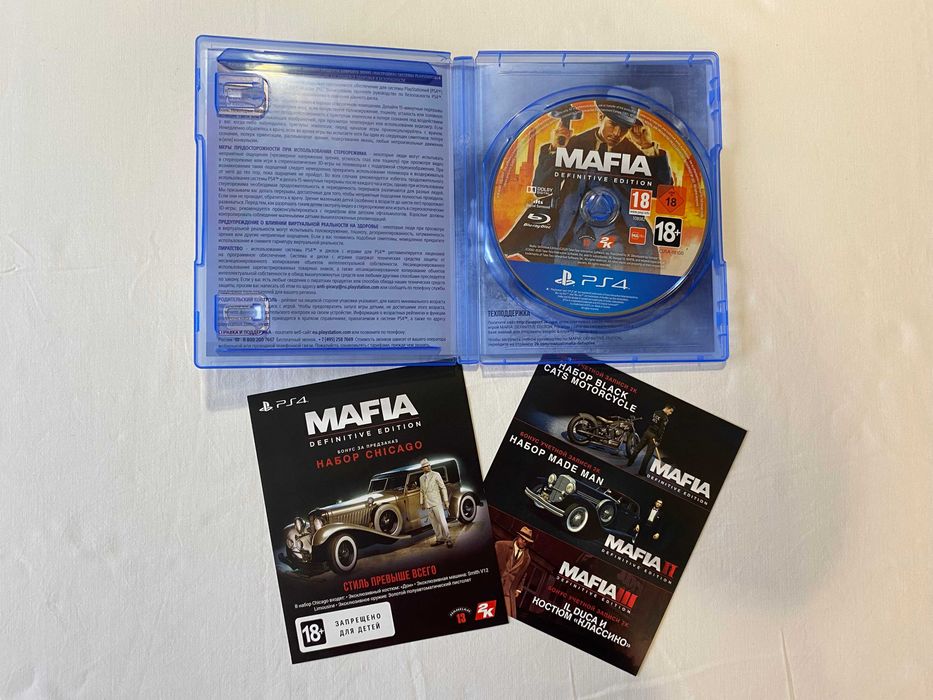 Mafia: Definitive Edition RUS игра гра playstation 4 5 PS4 PS5