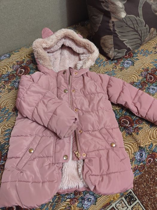 Куртка зимова для дівчинки 3-4 роки 98-104 см