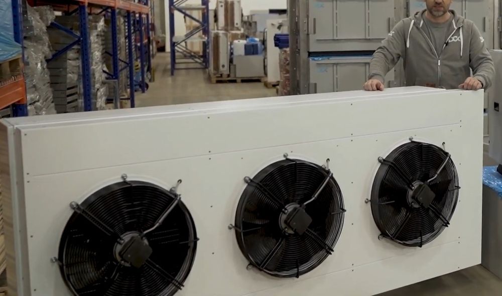 120 kW Dry cooler for liquid cooled systems