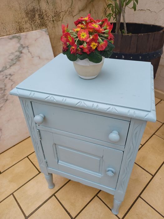 Mesa cabeceira vintage