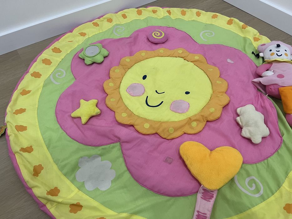 Tapete de brincar para bebe menina