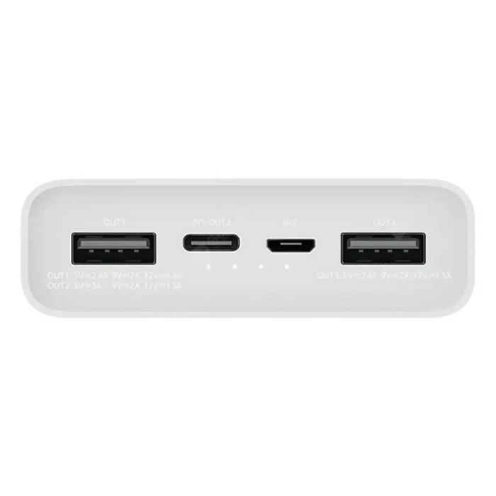Павербанк Xiaomi Mi 3 USB-C 18W 20000mAh. З швидкою зарядкою. НОВИЙ