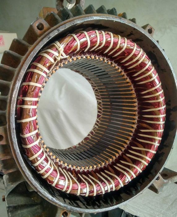 Перемотка електродвигунів, ремонт электродвигателей