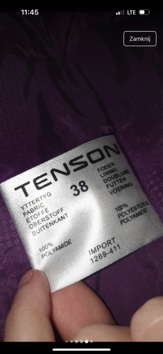 Kurtka narciarska Tenson