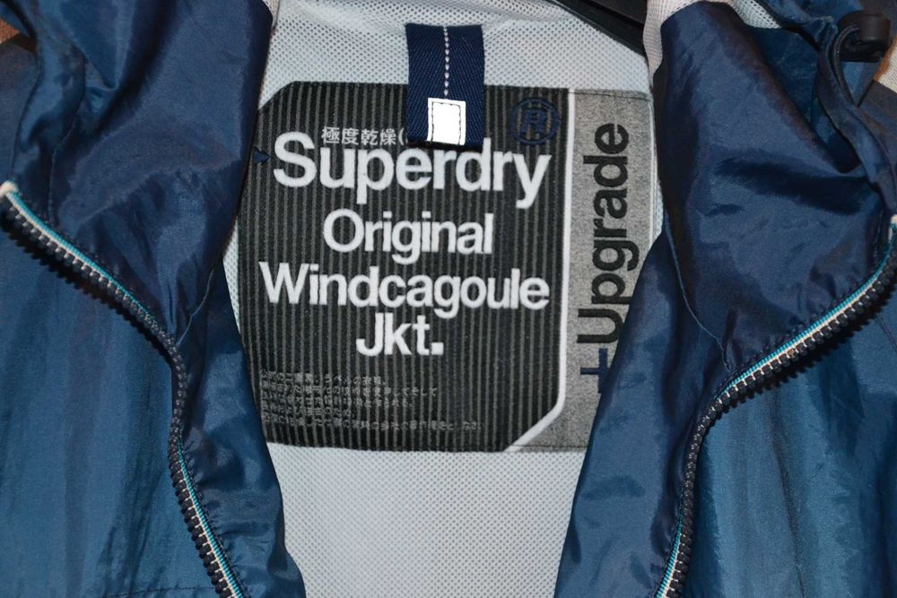 SUPERDRY Spray Cagoule Nowa Kurtka Damska Wiatrówka S Oryginalna 100%