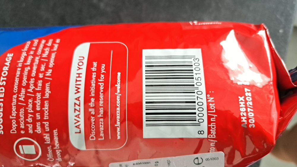 Kawa ziarnista Lavazza crema gusto 1 kg