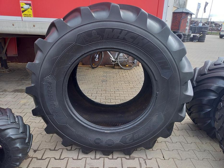Opona używana rolnicza 650/65R34 MICHELIN AXIOBIB 2 4000zł W4859