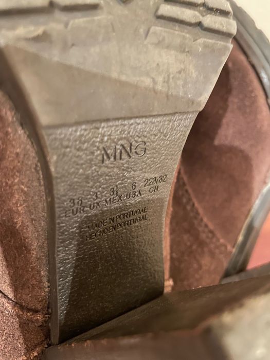 Botins de camurça Mango