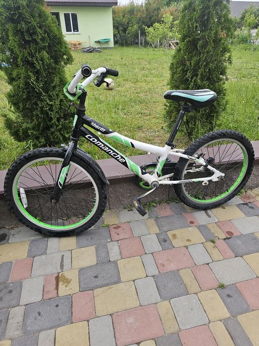 Велосипед Comanche SHERIFF W20 black-blue-white