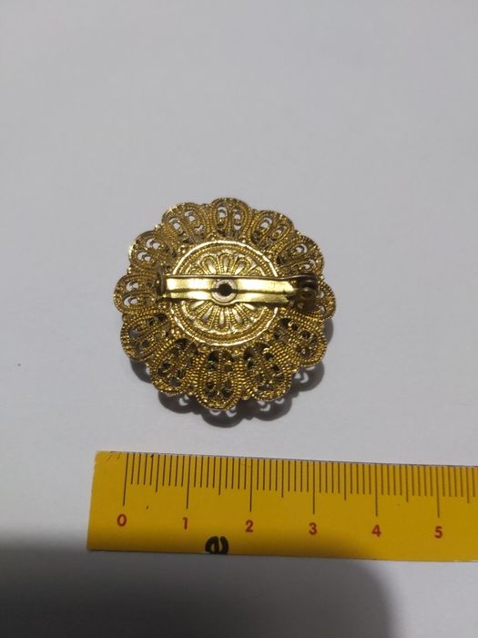 Vintage broszka z czasów PRL