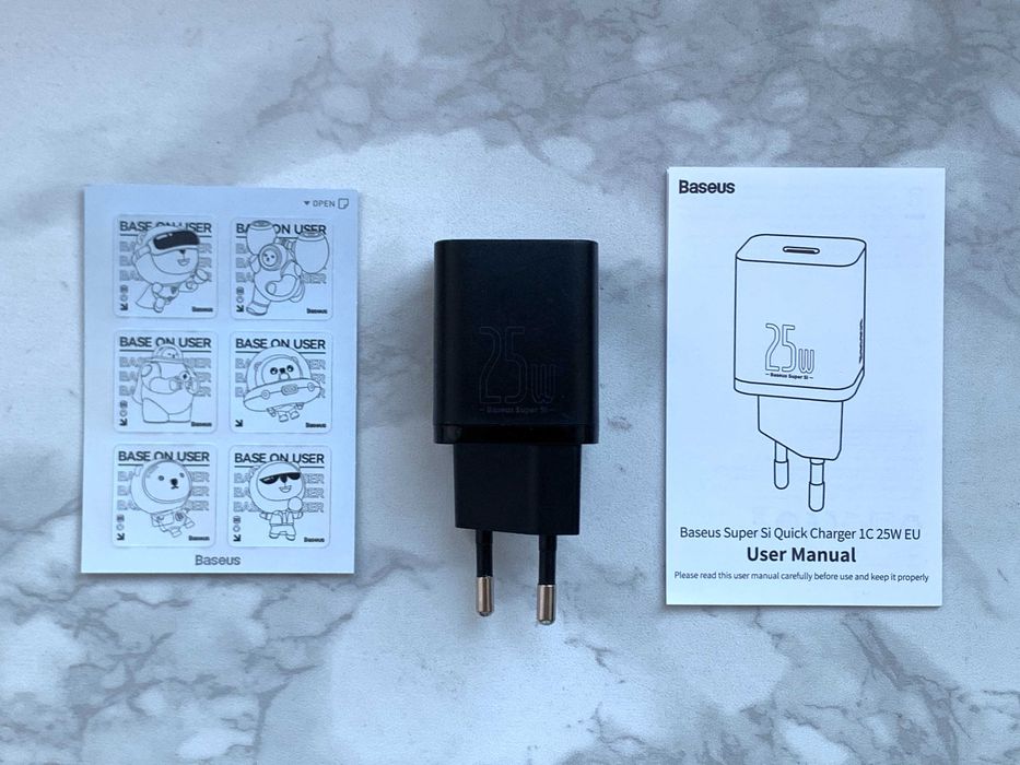 Ładowarka sieciowa BASEUS Super Si 25W Czarny