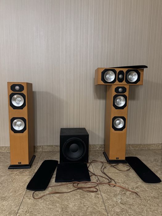 Monitor Audio Silver S6 ,сабвуфер ASW-100 (Англия)