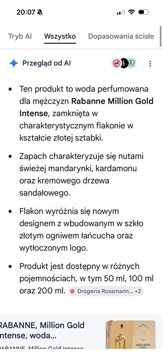 Perfum million gold intense