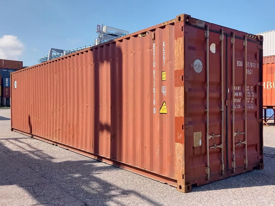 Kontener morski magazynowy 40 DV/HC 12 metrowy, używany