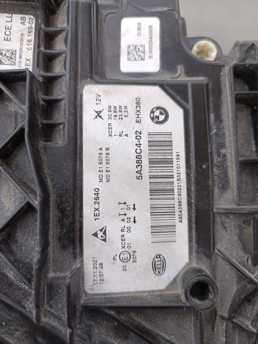 Farol LED Direito BMW Série 5 G30/G31 LCI