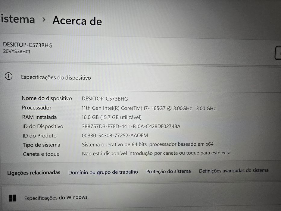 Portátil Profissional Lenovo ThinkPad P14s Gen 2