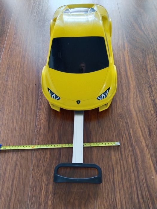 Lamborghini Huracan - Walizka w kształcie samochodu - Żółty