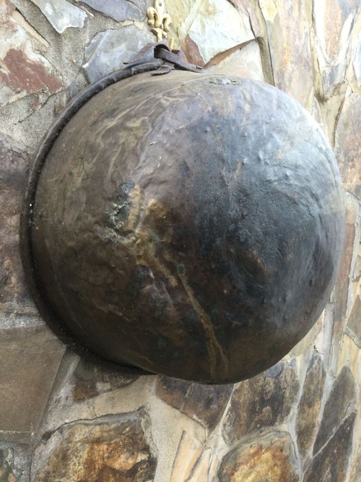 Tacho em latão séc XIX 49 centímetros