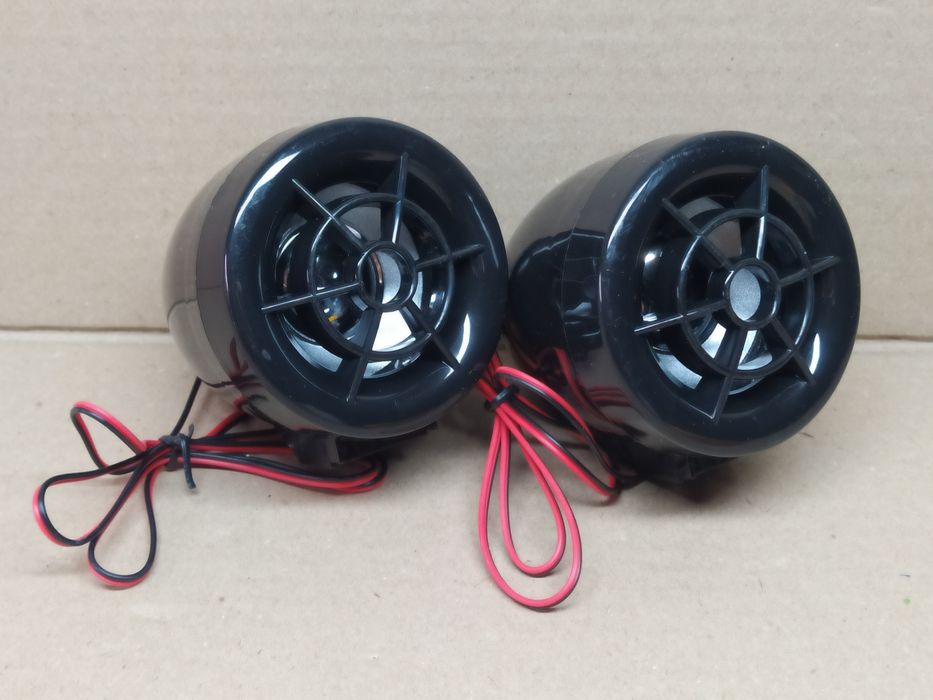 Колонки мото БЛЮТУЗ AUX/MP3/FM сигнализация