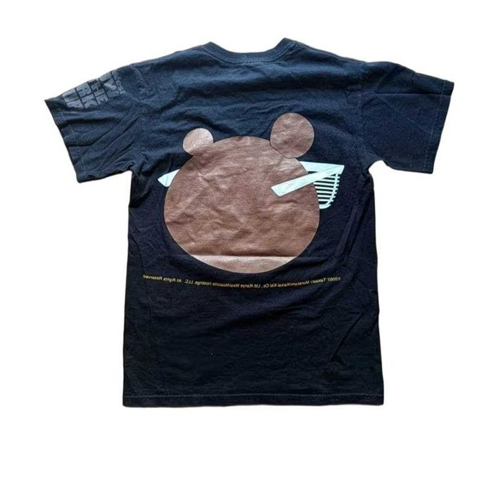 Yeezy Kanye West archive tour tee, архівна футболка кані веста чорна, y2k винтаж