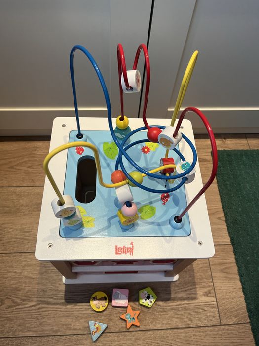 Lelin Kostka edukacyjna montessori motoryczna labirynt